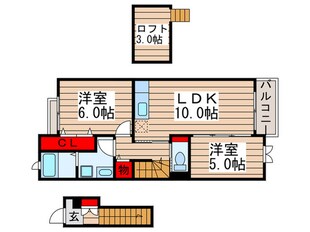 ポルト　デュ　ボヌールの物件間取画像